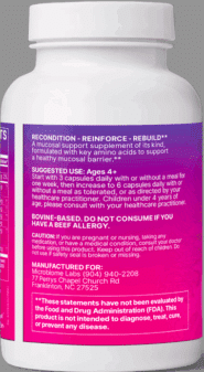 MegaMucosa Capsules - 180 capsules BACK