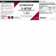 5-MTHF 667 mcg DFE with B12 - 200 Capsules - Image 3
