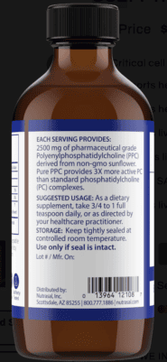 PhosChol PPC Non GMO Sunflower Liquid Concentrate-8oz. - Image 3