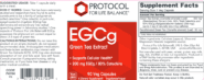 EGCg Green Tea Extract 90 vegcaps - Image 2
