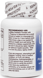 Pediatric Luteolin Powder + L-Theanine For Kids - 30 grams - Image 3