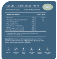 Alternative view of Fish Oil + 60 softgels