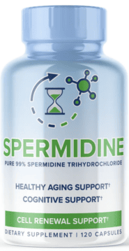 Spermidine 99% Pure Spermidine Trihydrochloride 120ct - Cell Renewal Support