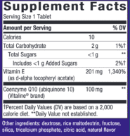 Alternative view of SMART Q10 CoQ10 Orange 100 mg 30 chew