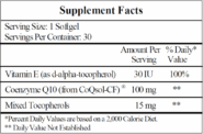 Alternative view of CoQ10 100mg - 30 Softgels