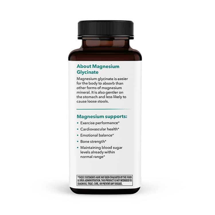 Magnesium Glycinate (350mg) - 120 capsules - Image 4