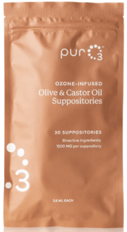 Ozone-Infused Olive/Castor Oil Suppositories