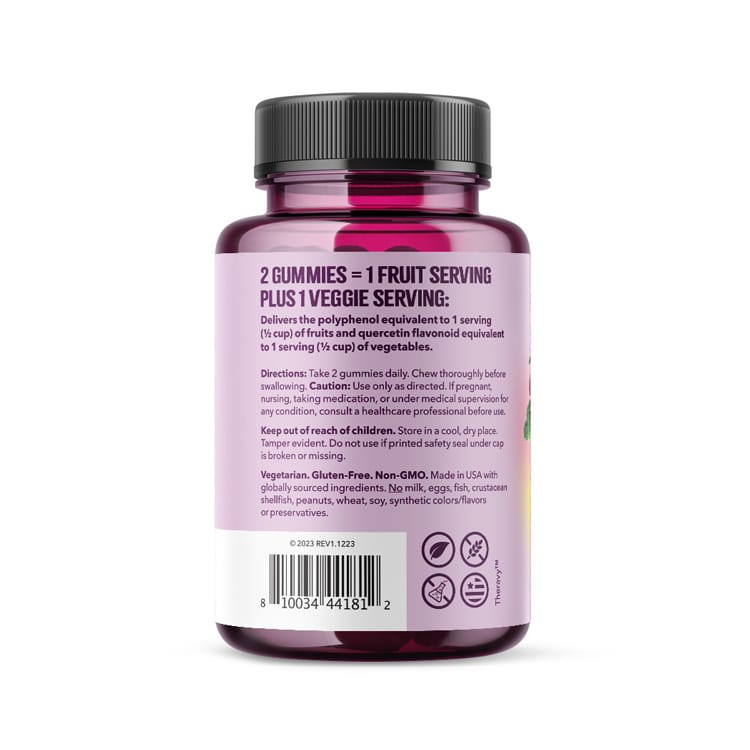 Fruit and Veggie Gummies - 60ct - Image 4