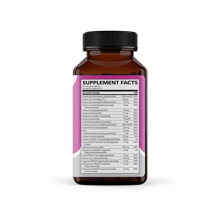 Prenatal Multivitamin - 120 capsules - Image 2