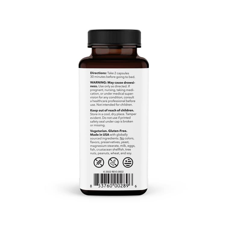 Rest-ZZZ Melatonin Free - 60 capsules - Image 5