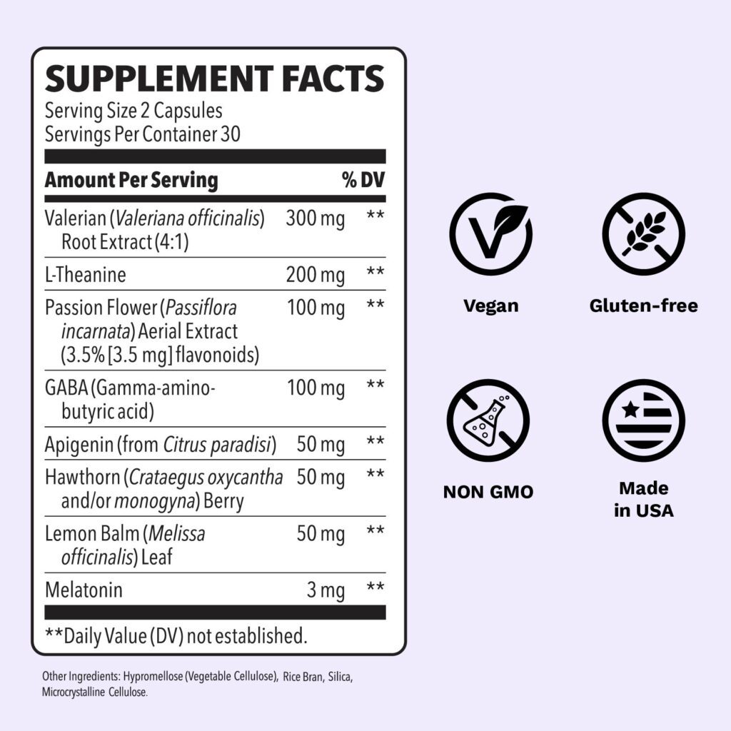 Rest-ZZZ Extra Strength - 60 capsules - Image 2
