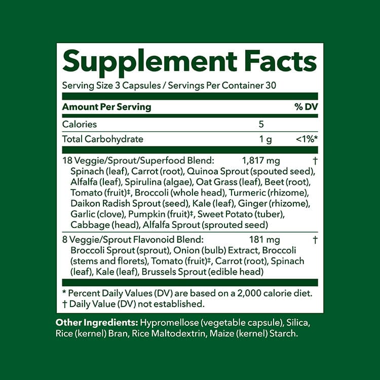 Veggie Boost - 90 capsules - Image 2
