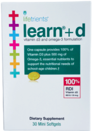 Learn+D (800 IU) - 30 capsules