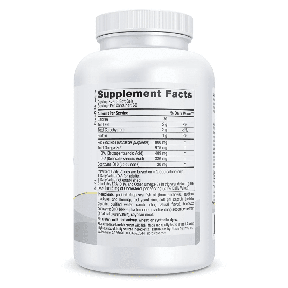 ProOmega Cholesterol Support - 180 softgels