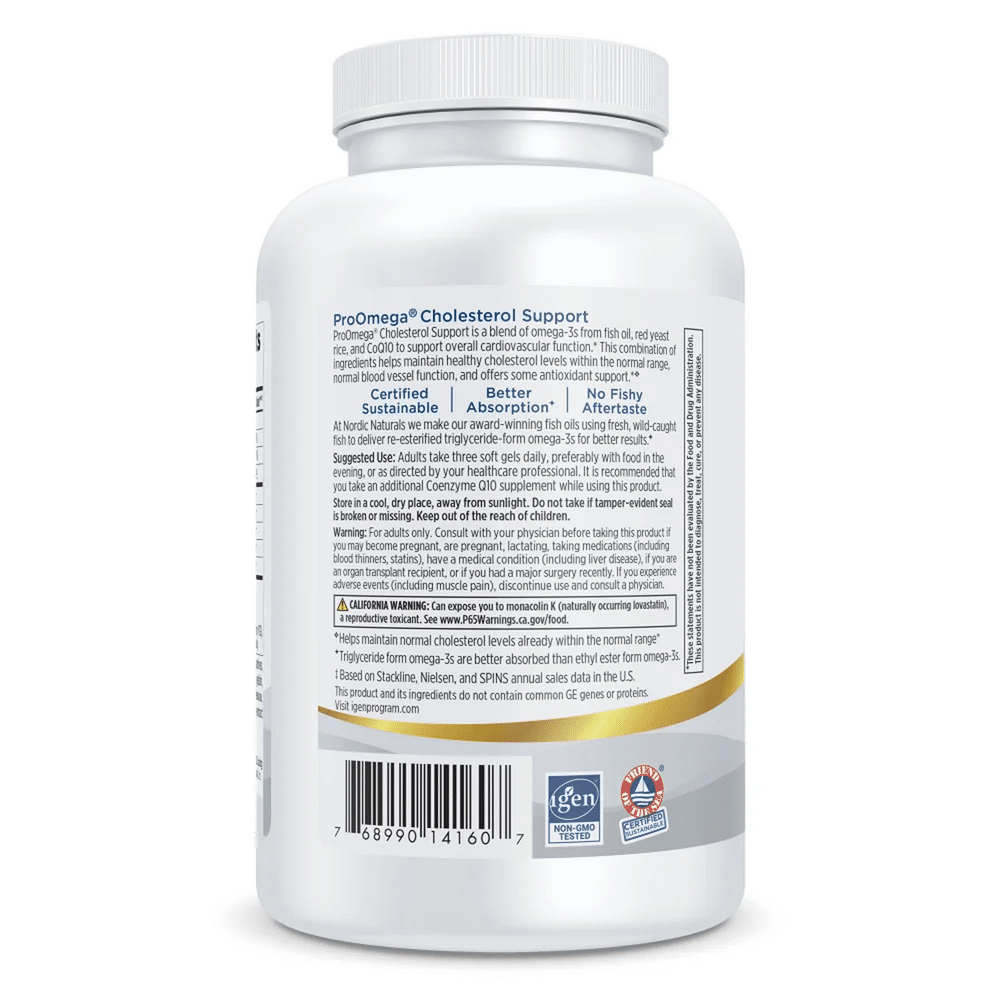 ProOmega Cholesterol Support - 180 softgels