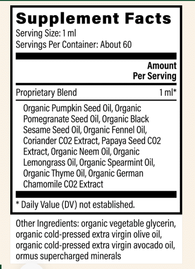 Paratrex I Targeted Cleanse - 2oz facts