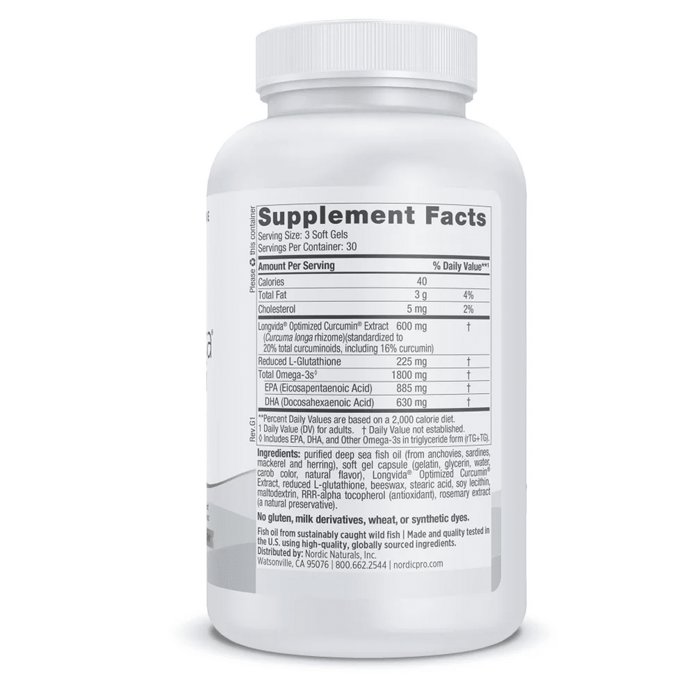 ProOmega Curcumin - 90 softgels